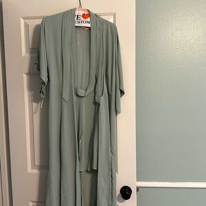Winslow dress in color celadon